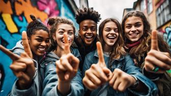 Drei Finger zeigen: Bedeutung in der Jugendsprache