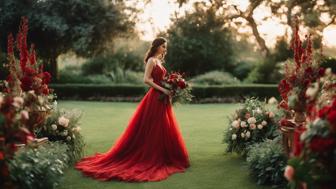Hochzeitskleid in Rot: Bedeutung, Symbolik und Tipps für die mutige Braut