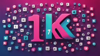 Was bedeutet 1k? Die Bedeutung des ‚k' hinter der Zahl